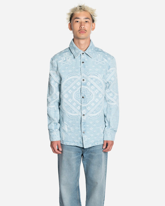 Chemise en Jean Carpet Jacquard