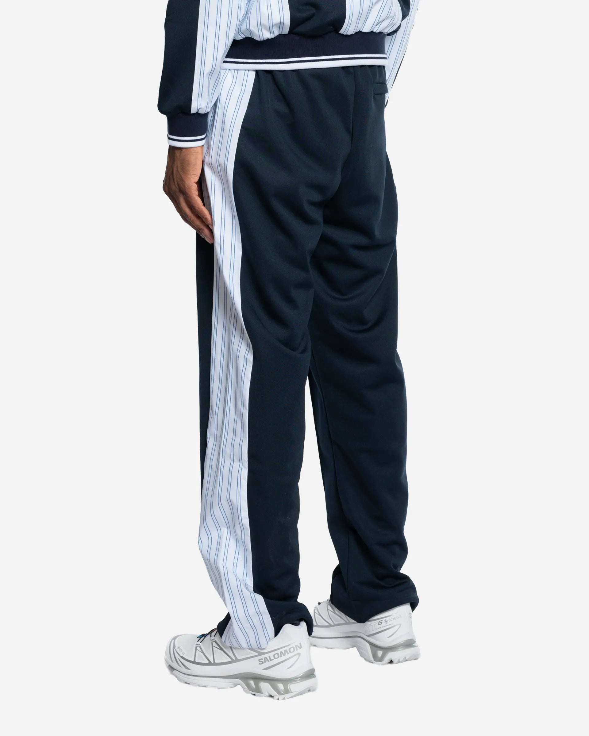 Pantalon de Survêtement à Empiècements à Fines Rayures