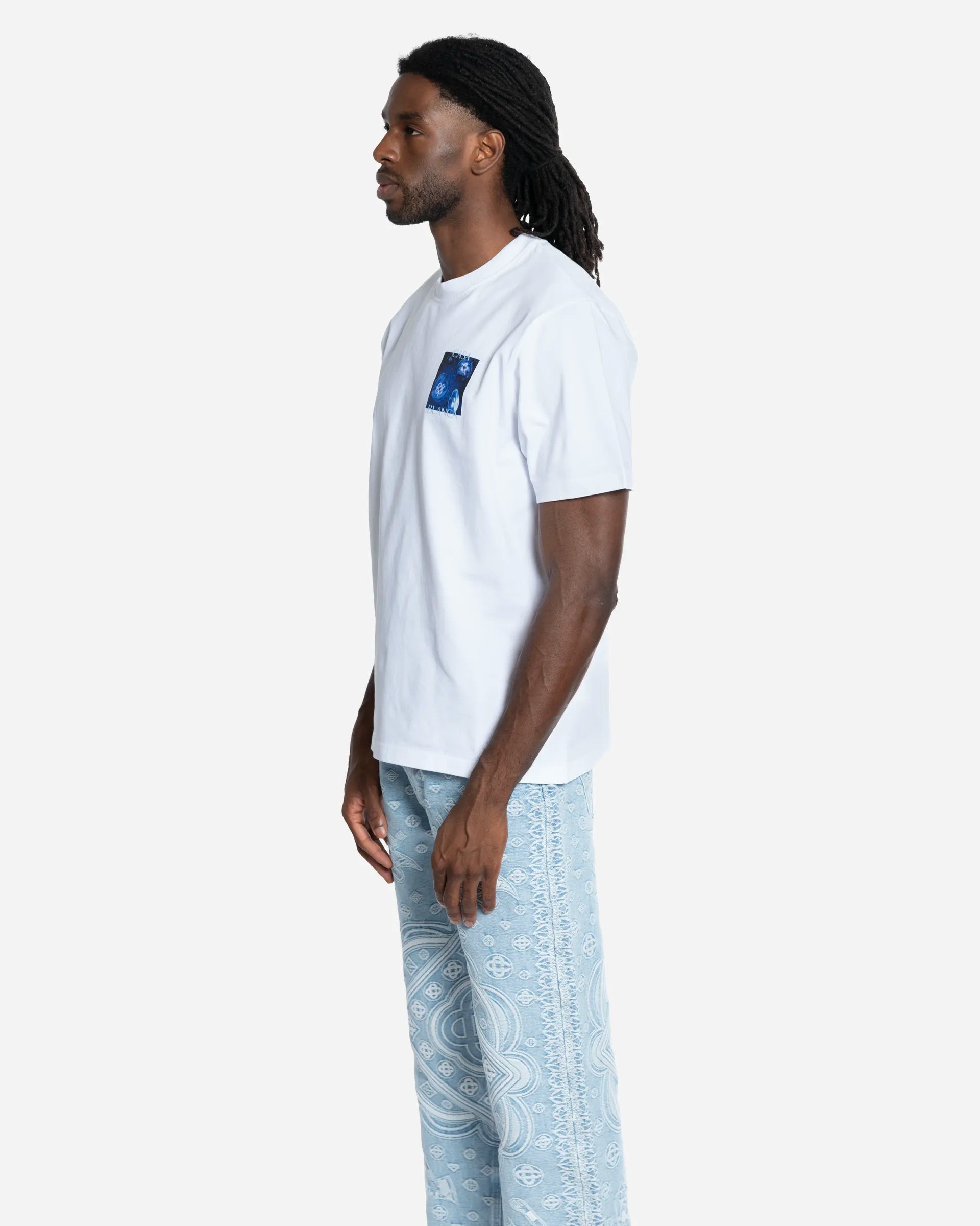 T-Shirt Meduse Sportif Blanc