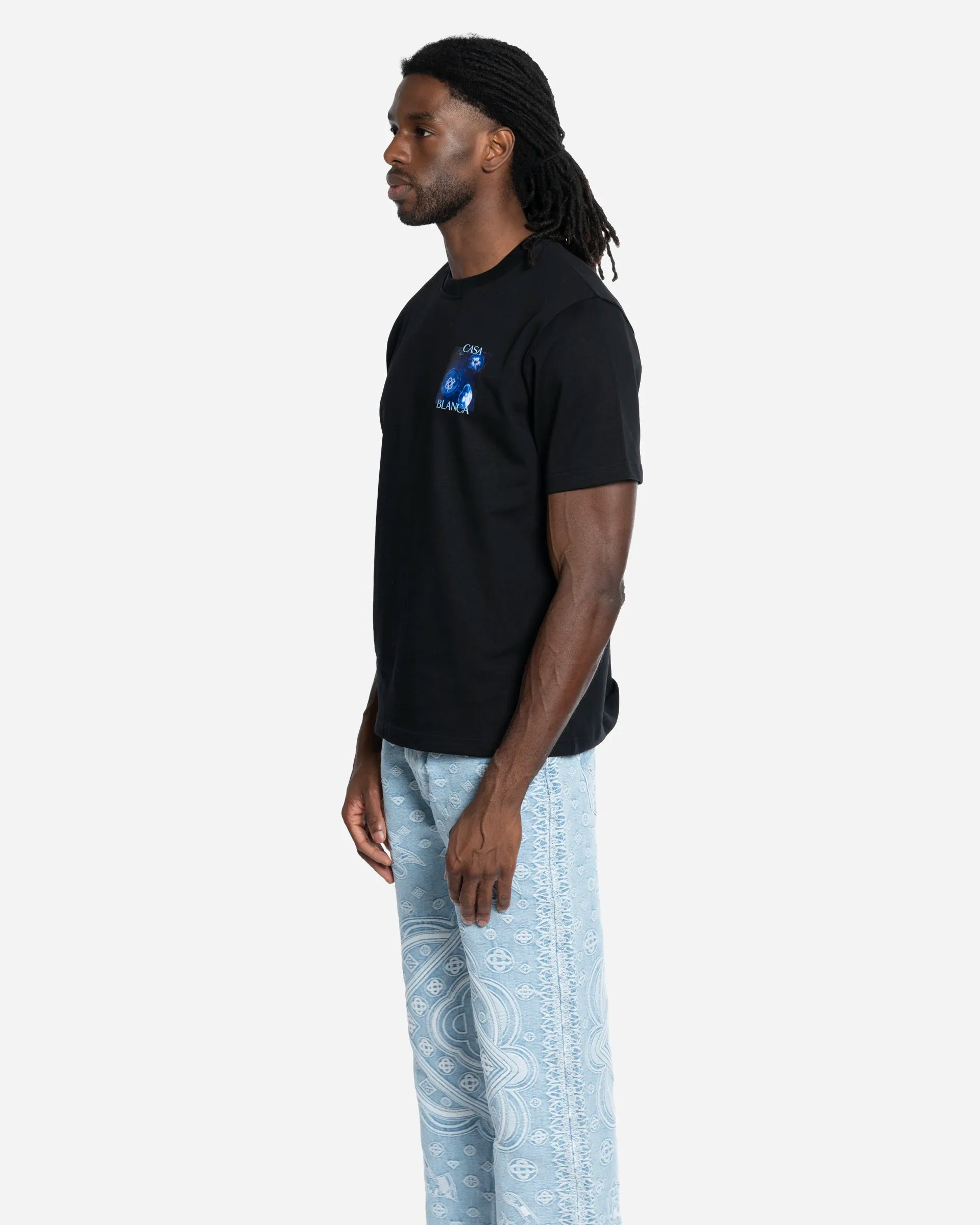T-Shirt Meduse Sportif Noir
