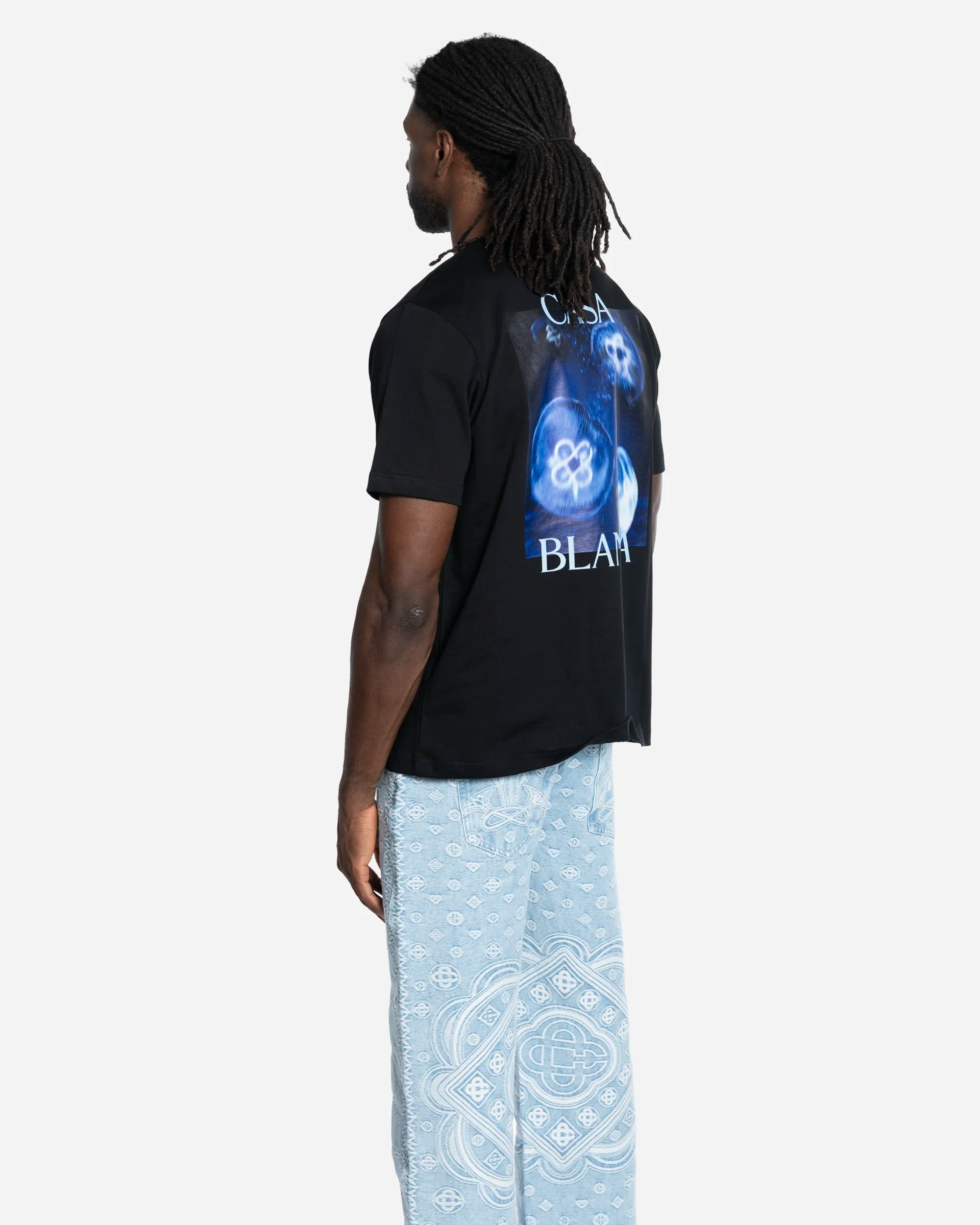 T-Shirt Meduse Sportif Noir