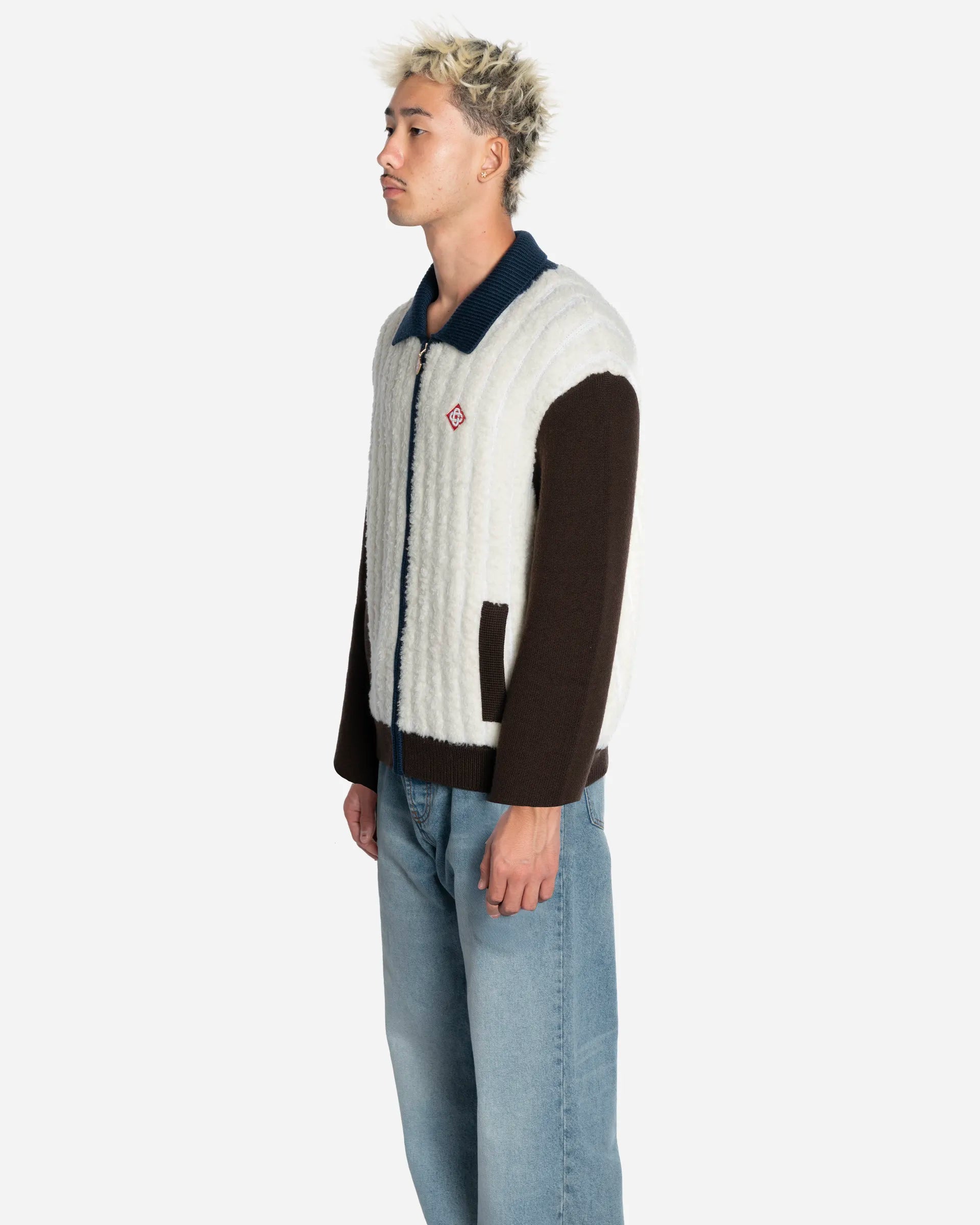 Veste de Survêtement Polaire en Laine