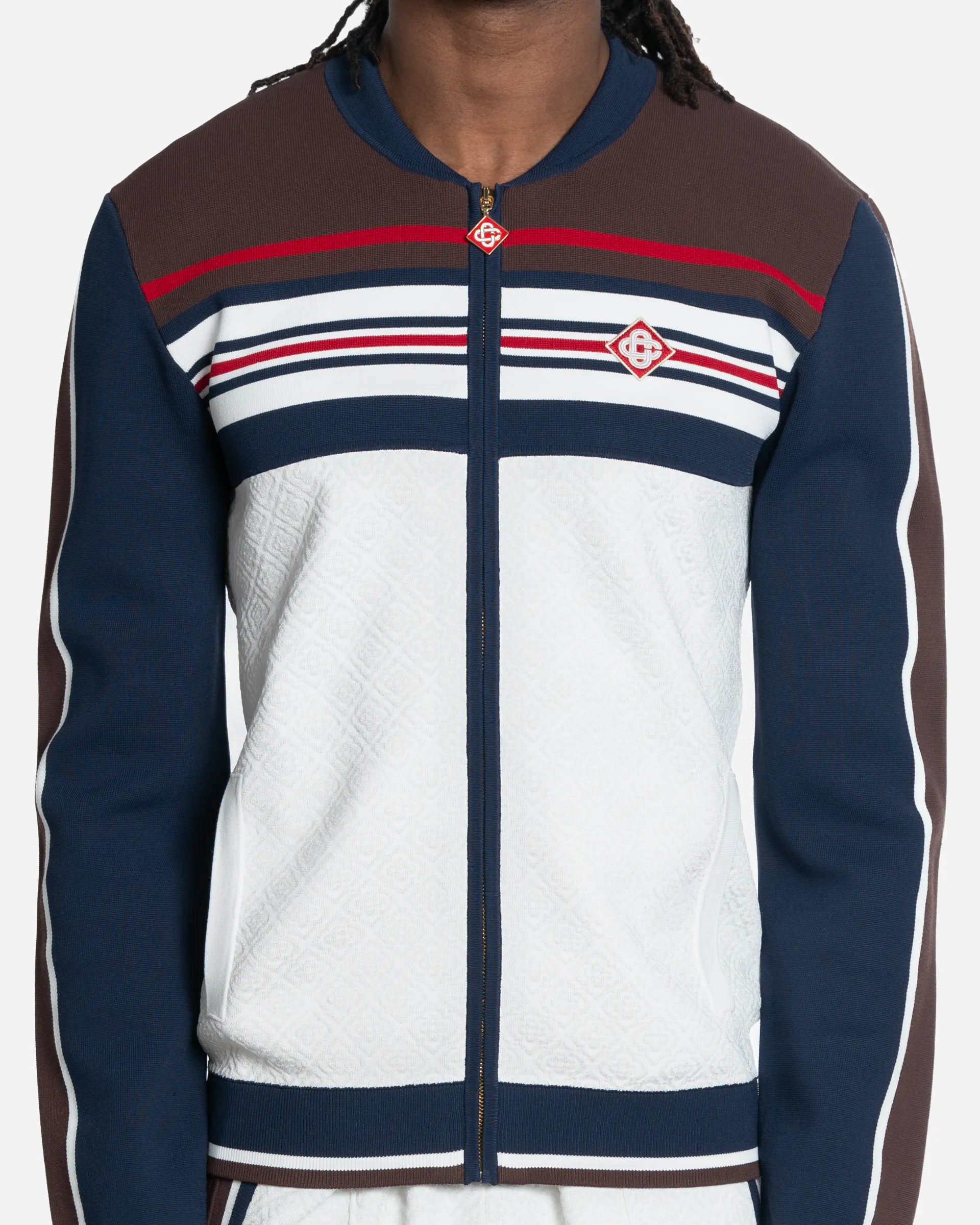 Veste de Survêtement à Rayures Café Culture