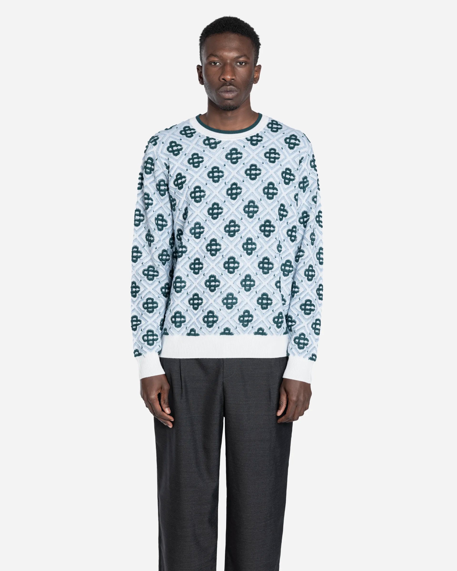 Monogram Knit Sweater