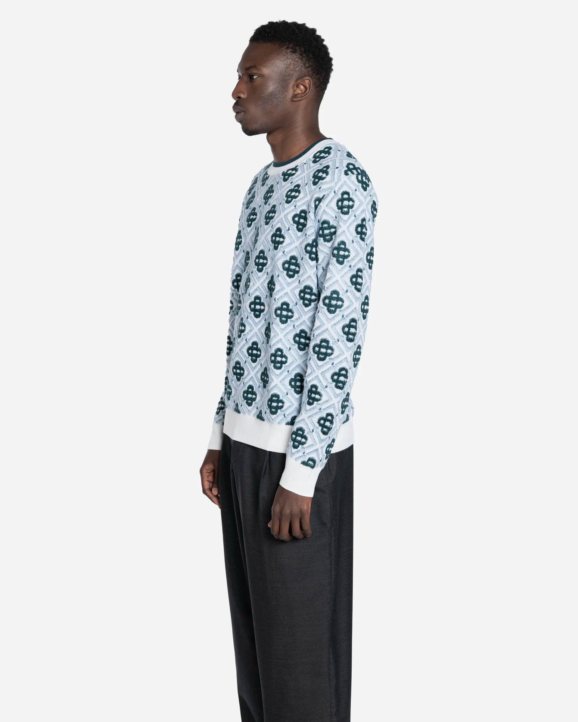 Monogram Knit Sweater