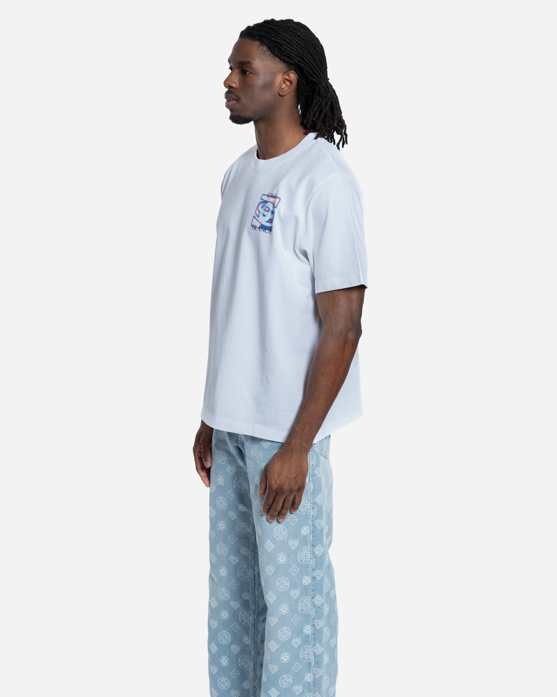 T-Shirt Heat Map White