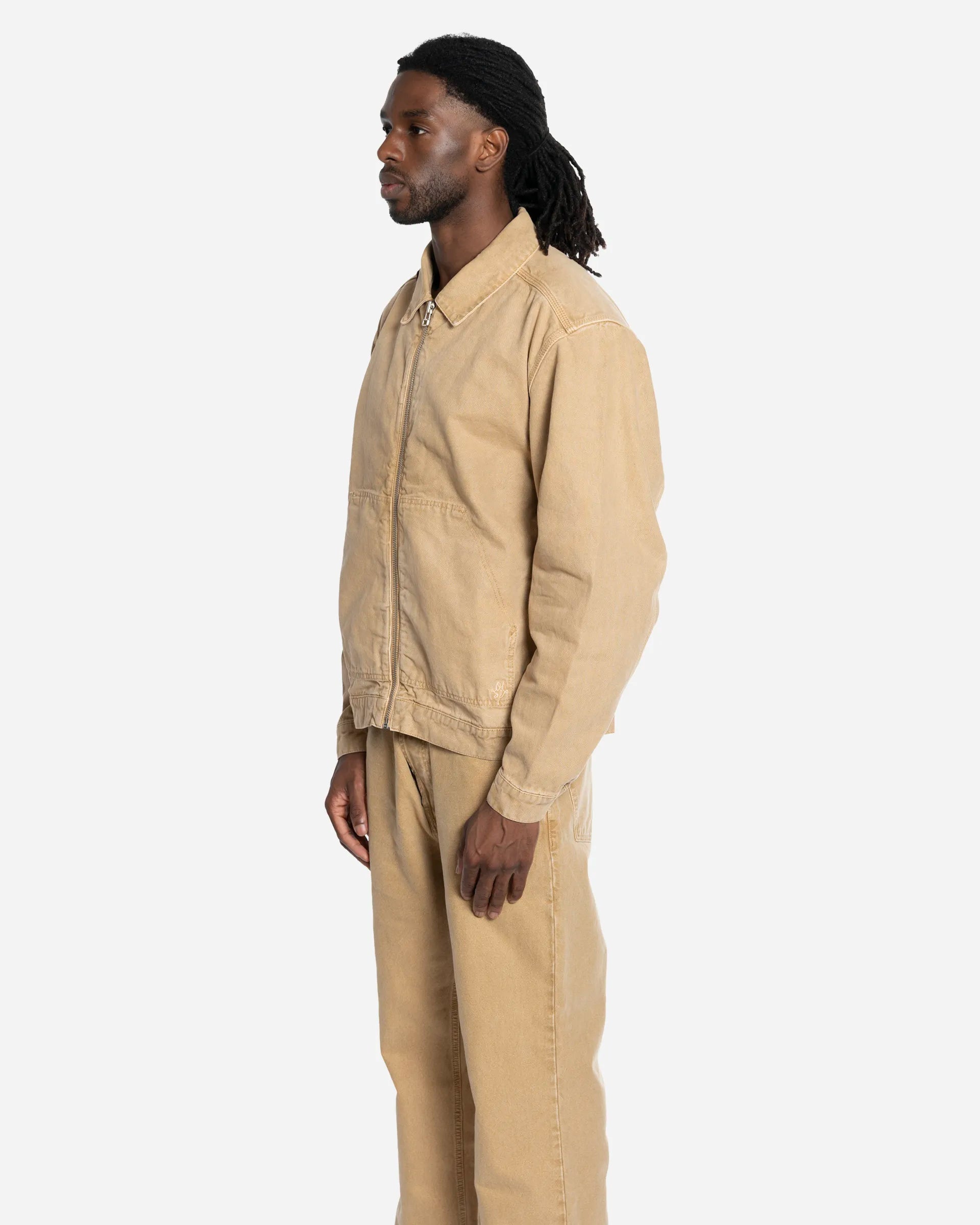 Veste en toile lavée