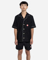 MONOGRAM TOWELLING BLACK