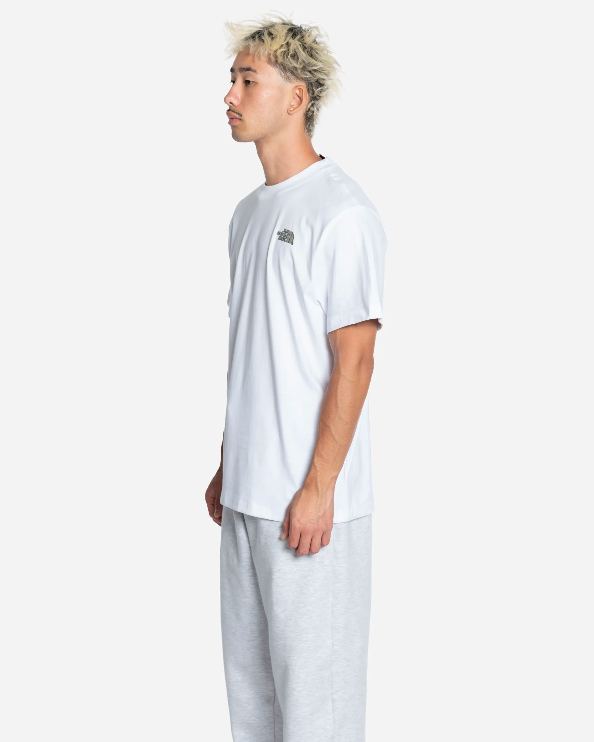 T-shirt Graphique Stone Blanc