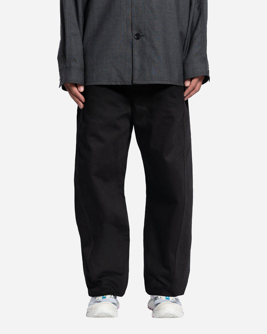 Pantalon Twisted Belted Noir