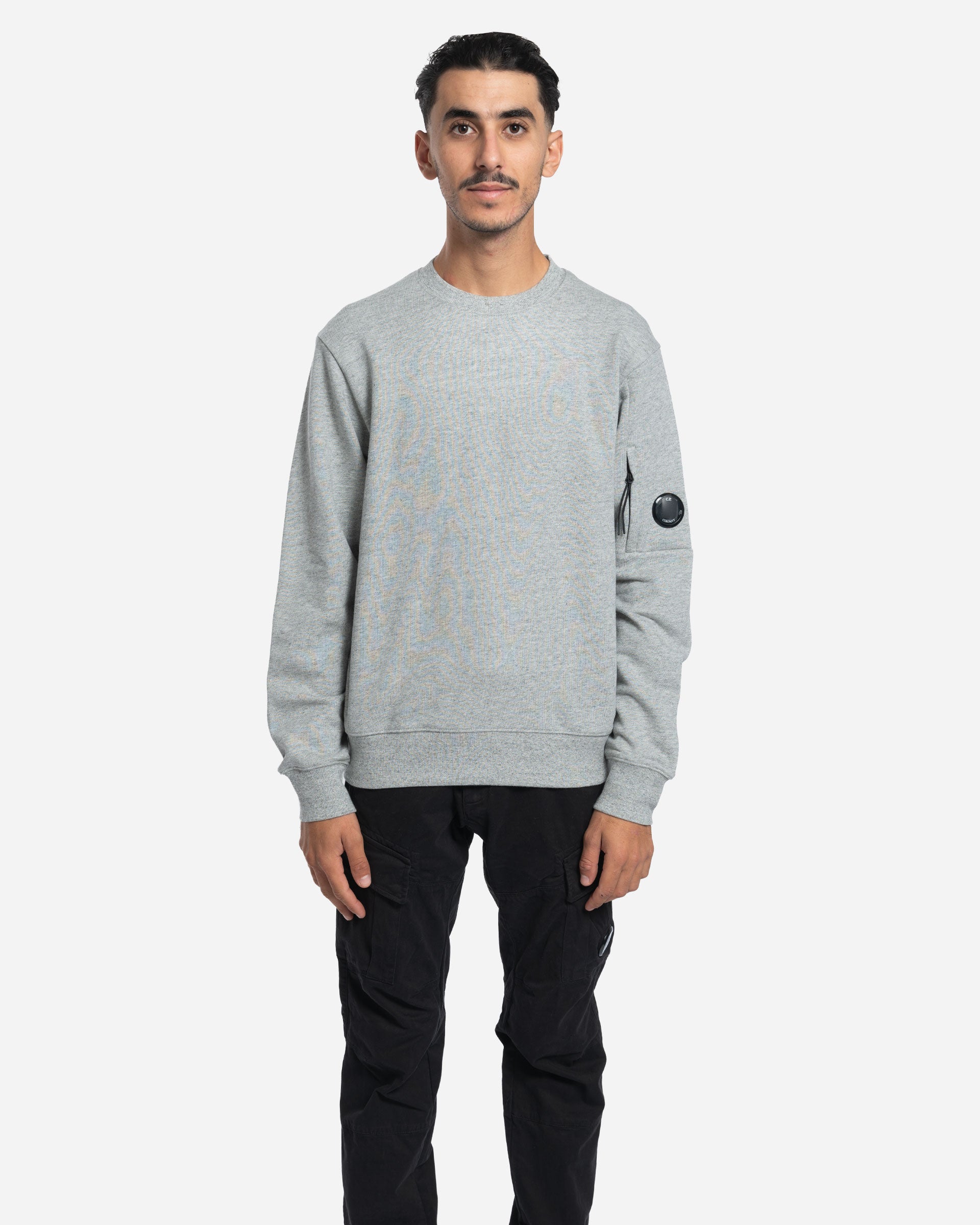 Pull à Col Ras du Cou en Coton Brossé