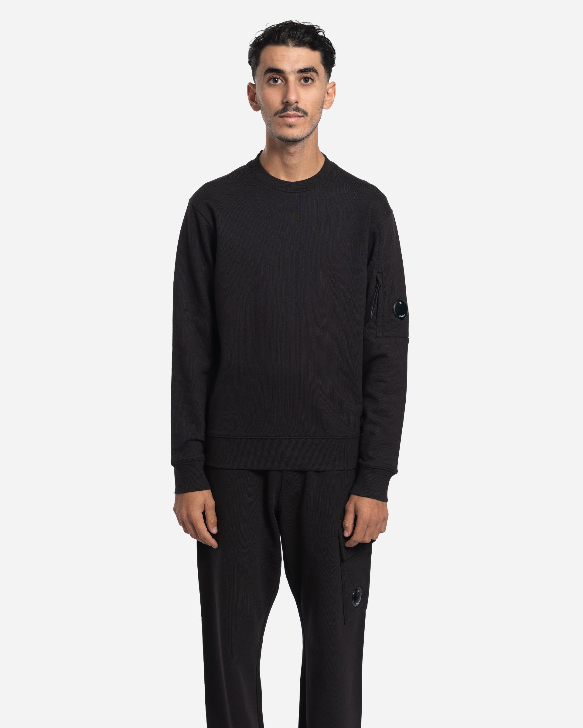 Pull à Col Ras du Cou en Coton Brossé