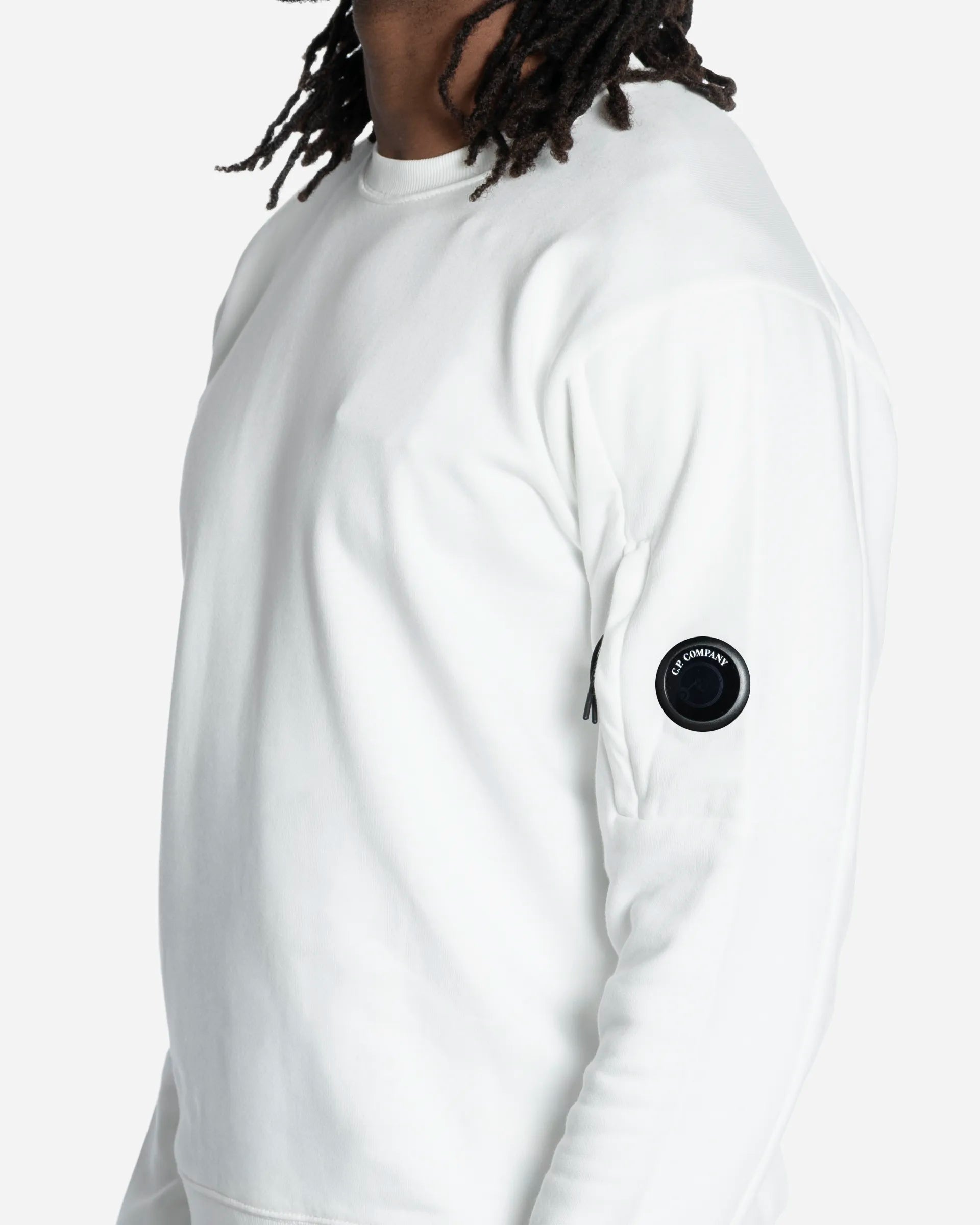 Crew Neck Brushed Cotton Jumper