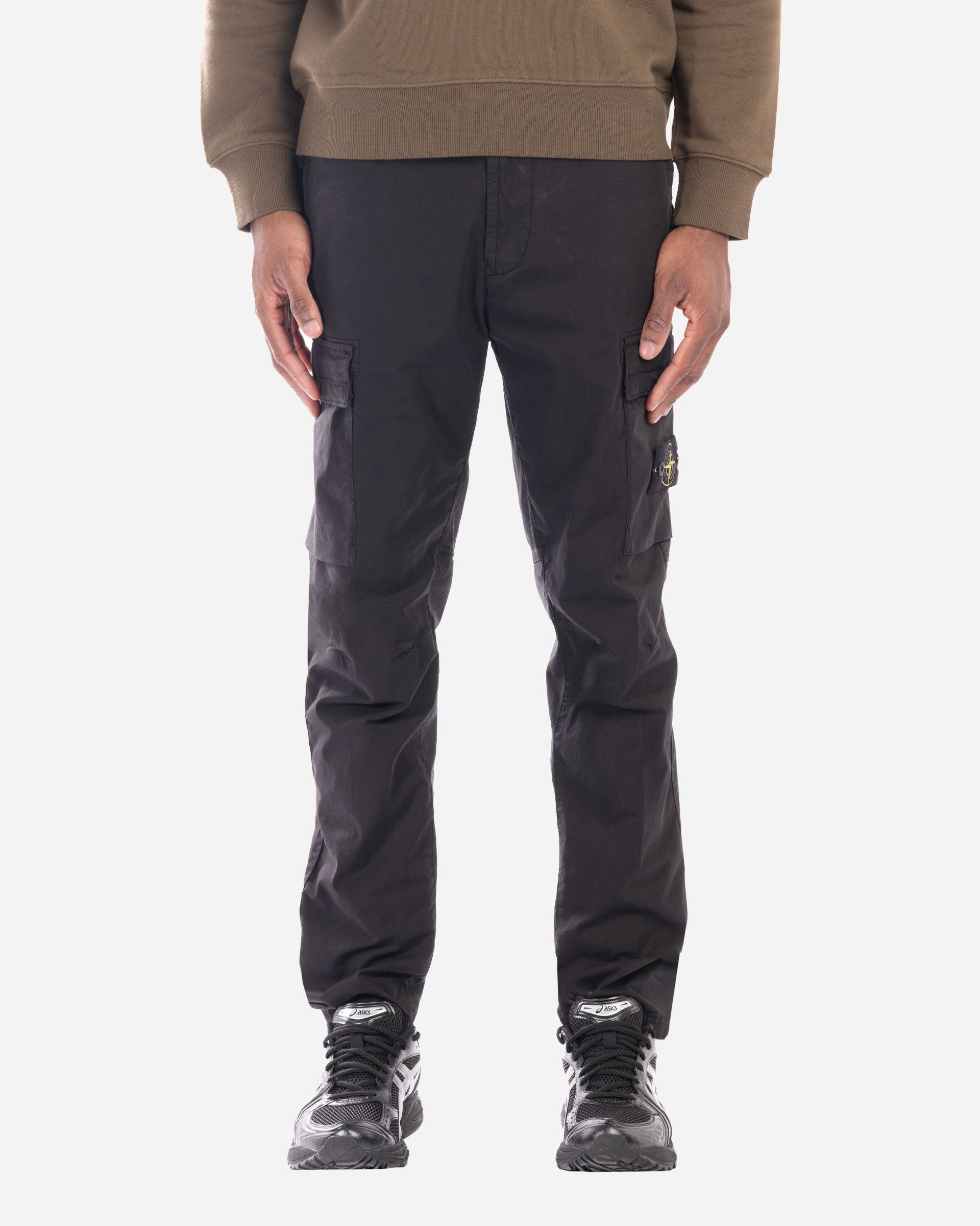 Pull à Col Ras du Cou en Coton Brossé