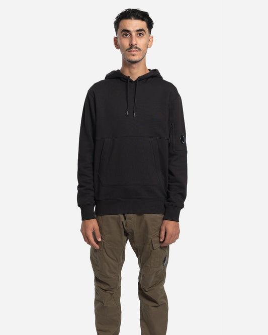 Sweatshirt à Capuche en Coton Brossé