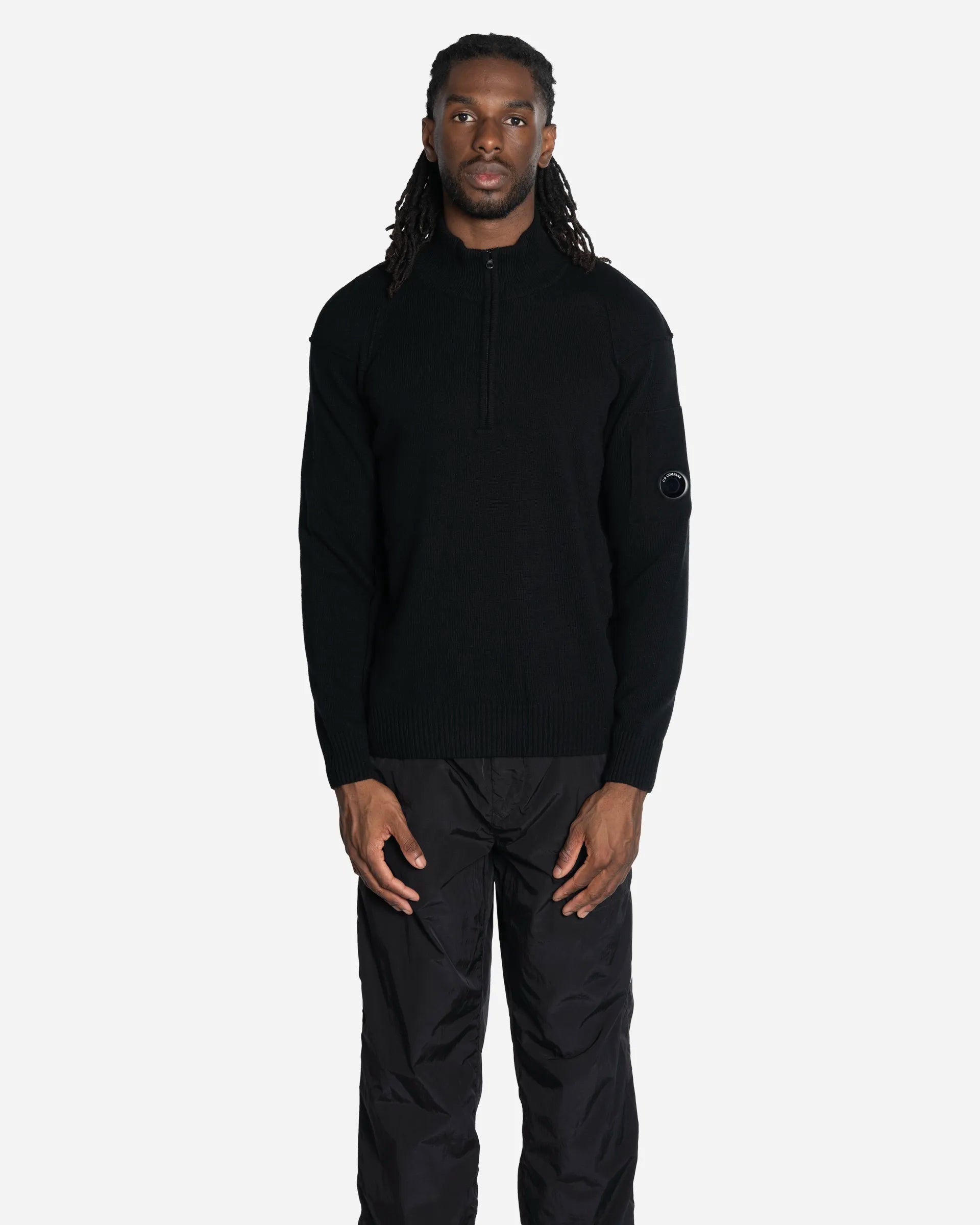 Lambswool GRS Half-Zip Sweater