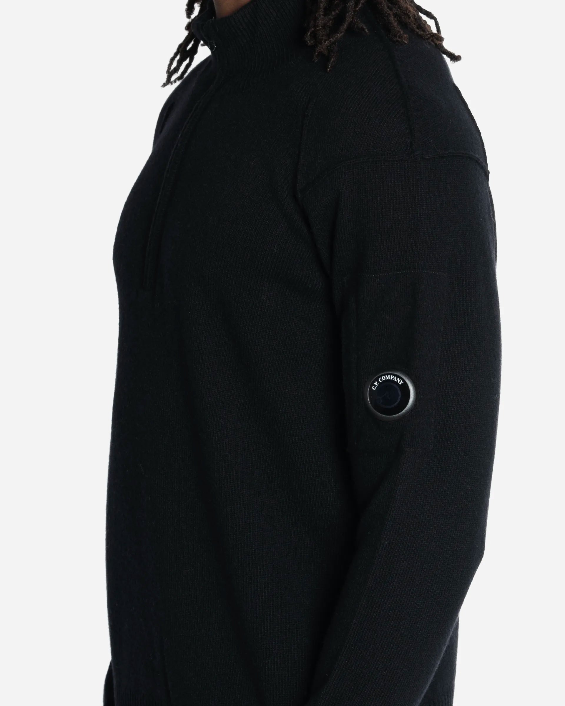 Lambswool GRS Half-Zip Sweater