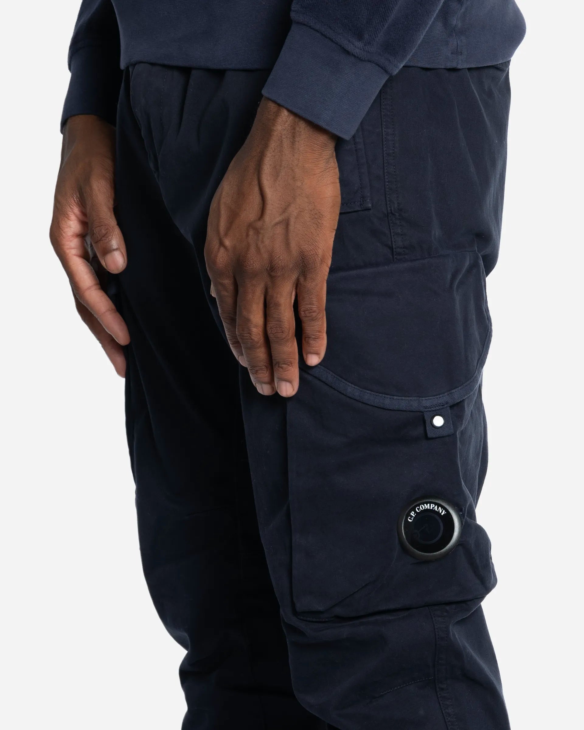 Pantalon Cargo en Coton Strech Lens