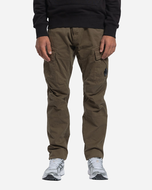 Pantalon Cargo en Satin Stretch