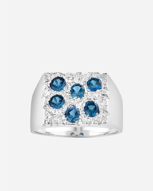 Chevalière Rose Garden en Argent