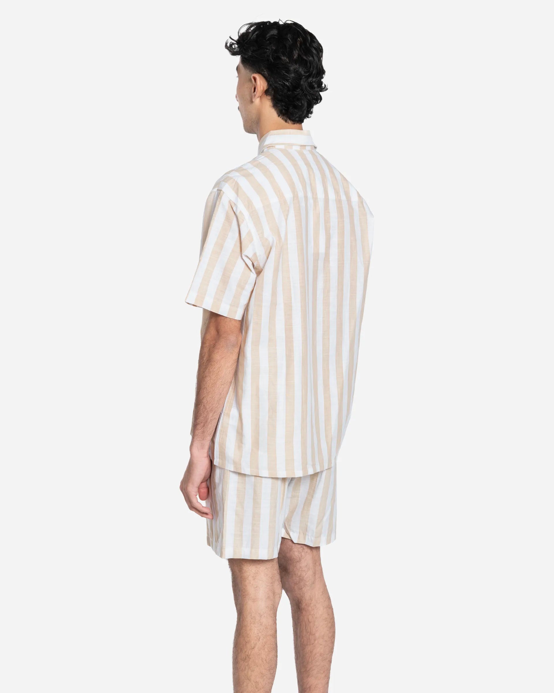 Seseh Short-Sleeved Shirt Beige
