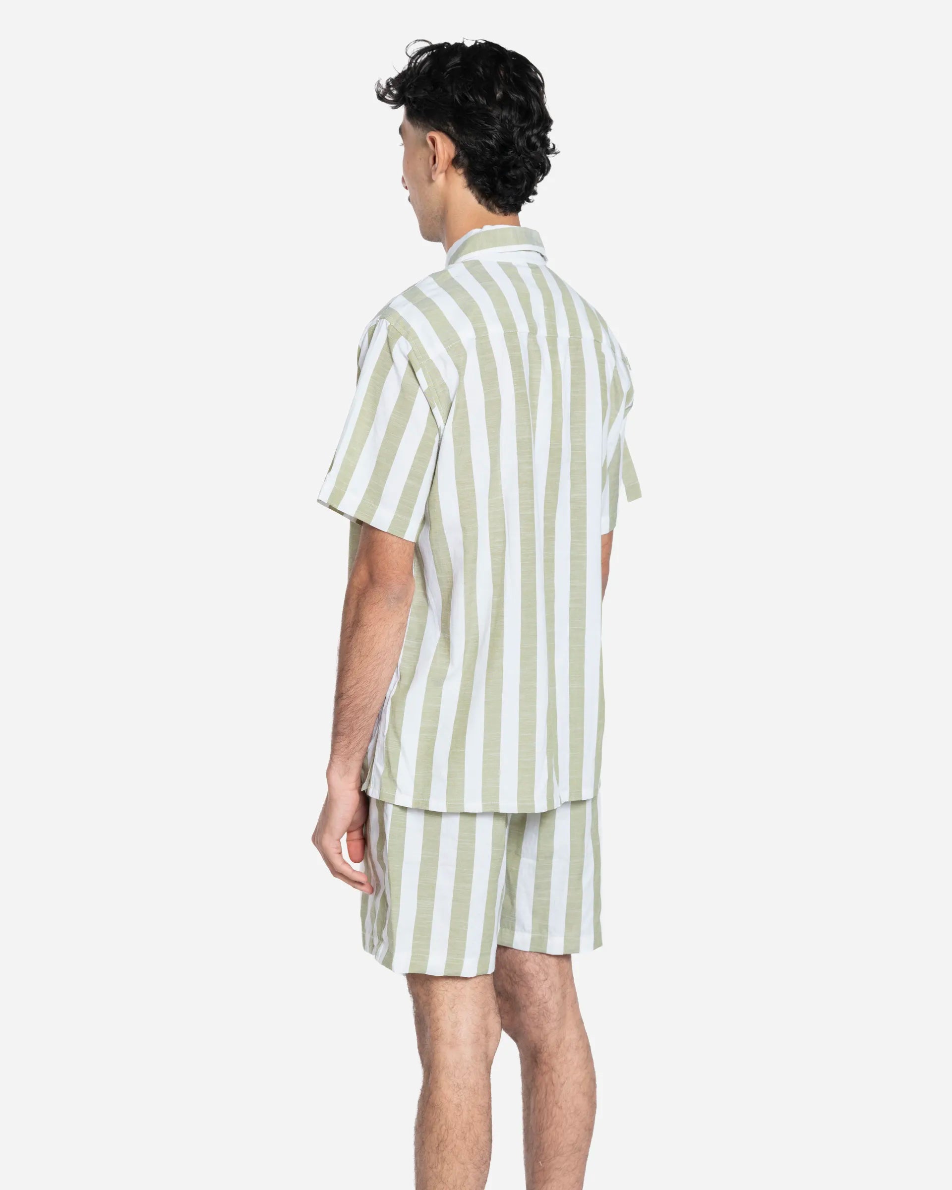 Seseh Green Short Sleeve Shirt
