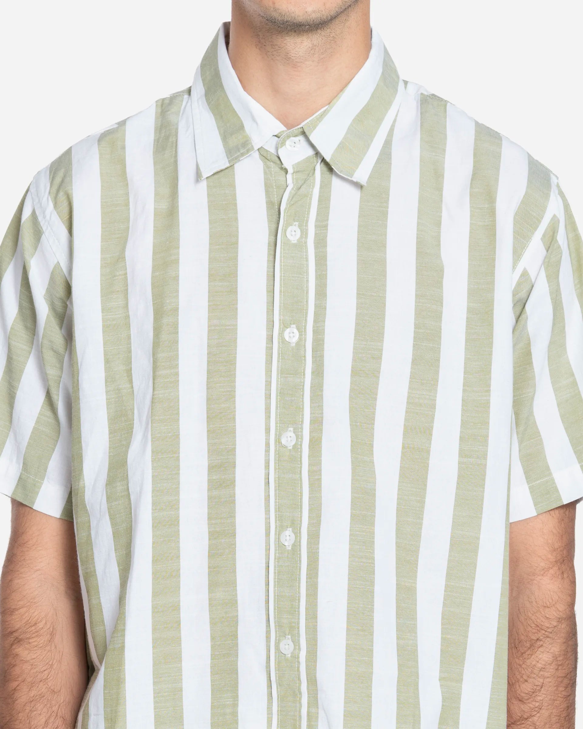 Seseh Green Short Sleeve Shirt