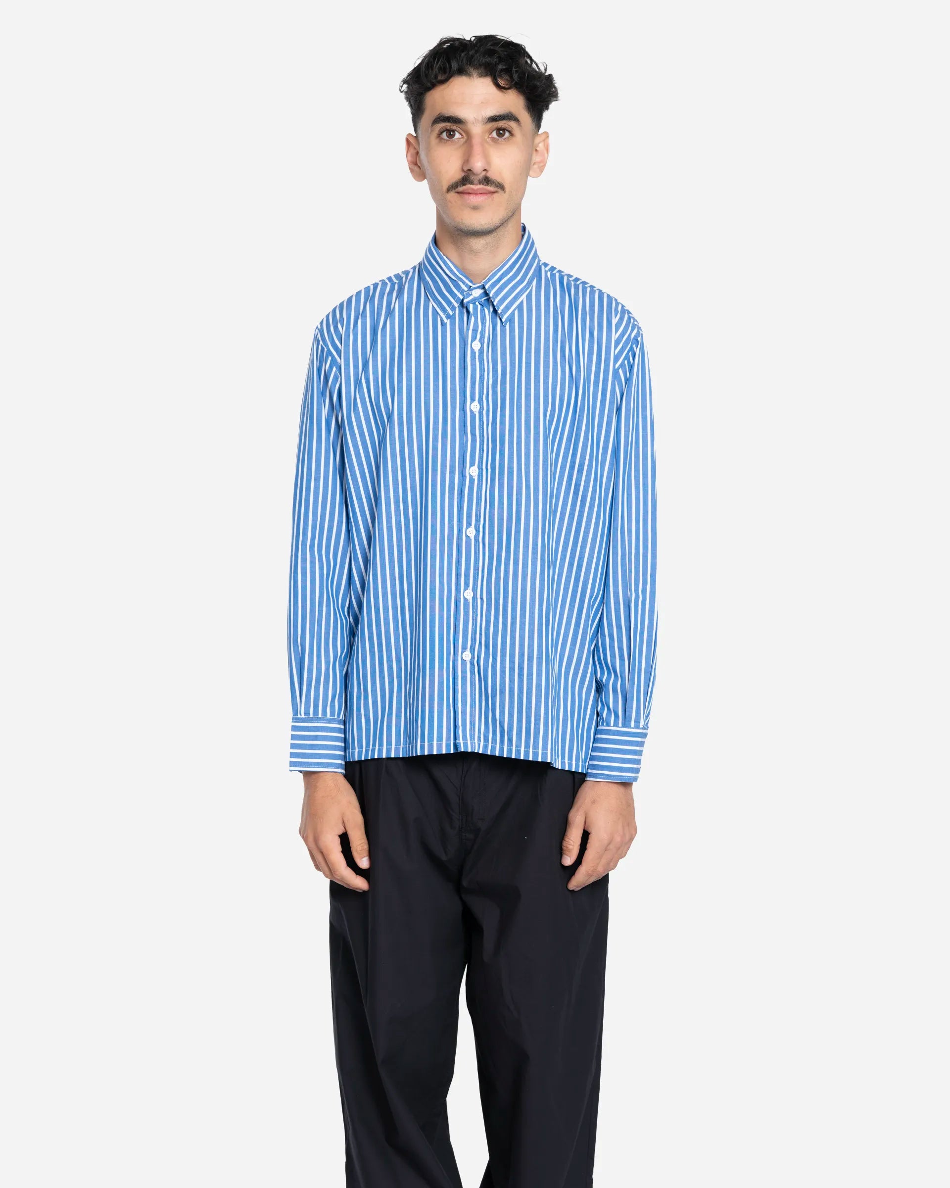 Seseh Striped Shirt Blue