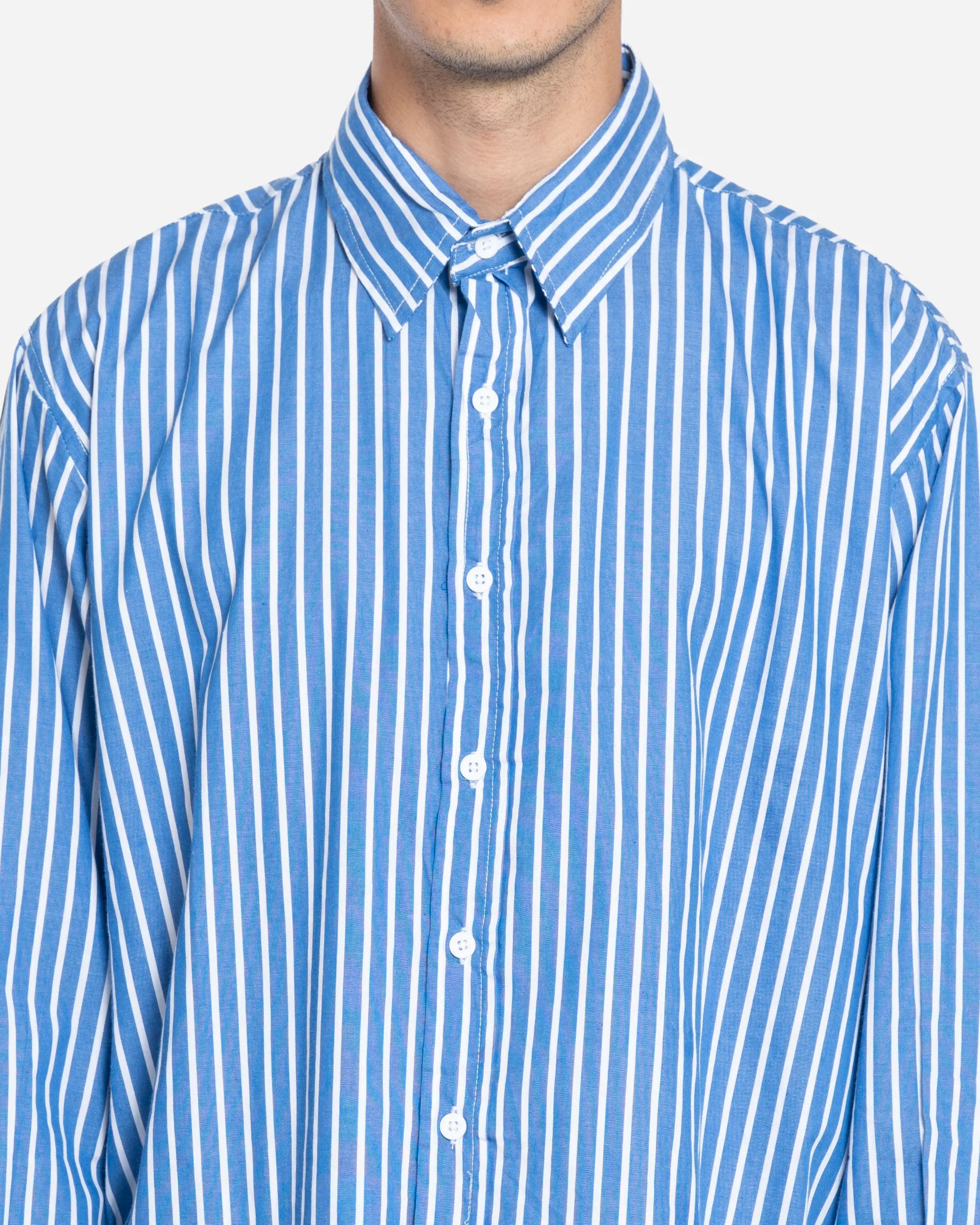 Seseh Striped Shirt Blue