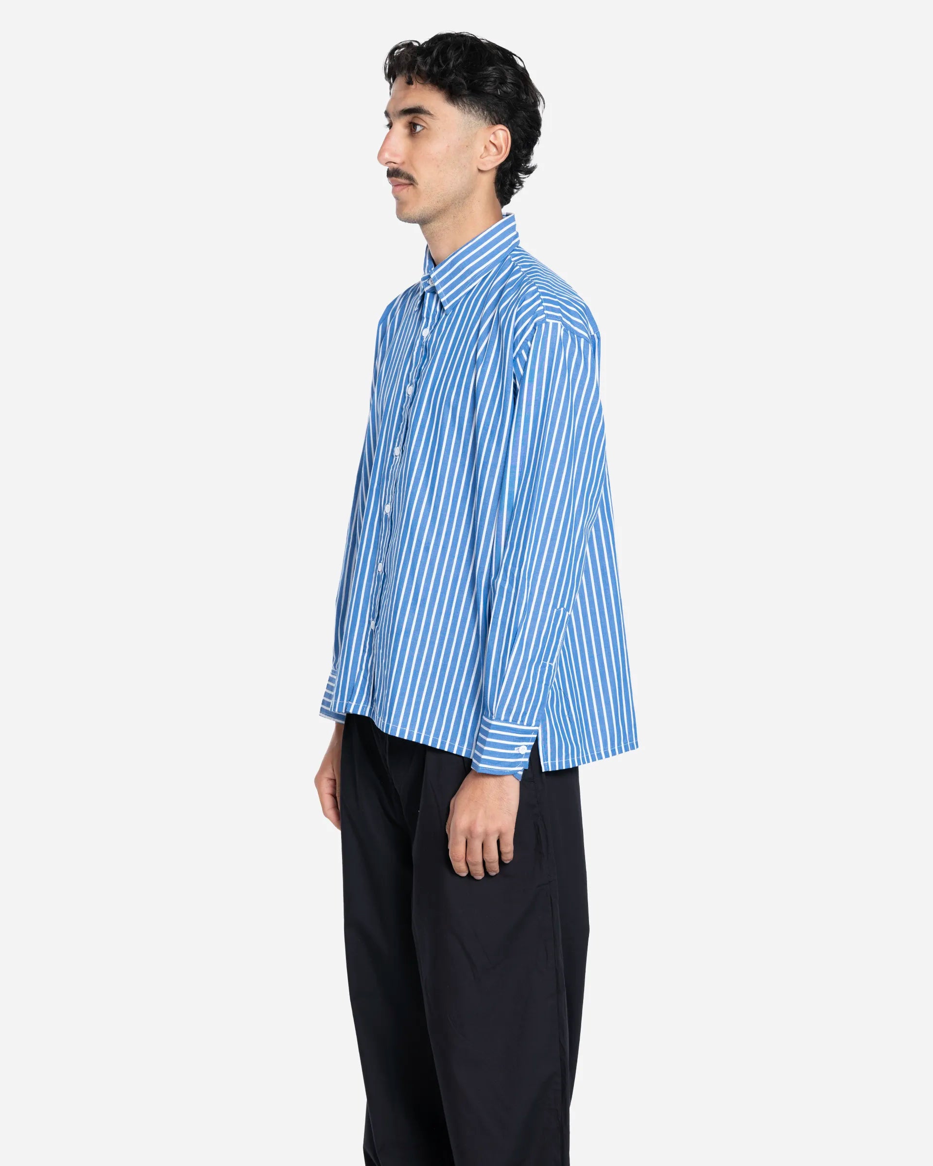 Seseh Striped Shirt Blue