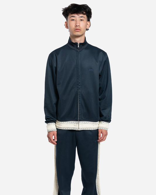 Trim Strip Bottom Jacket