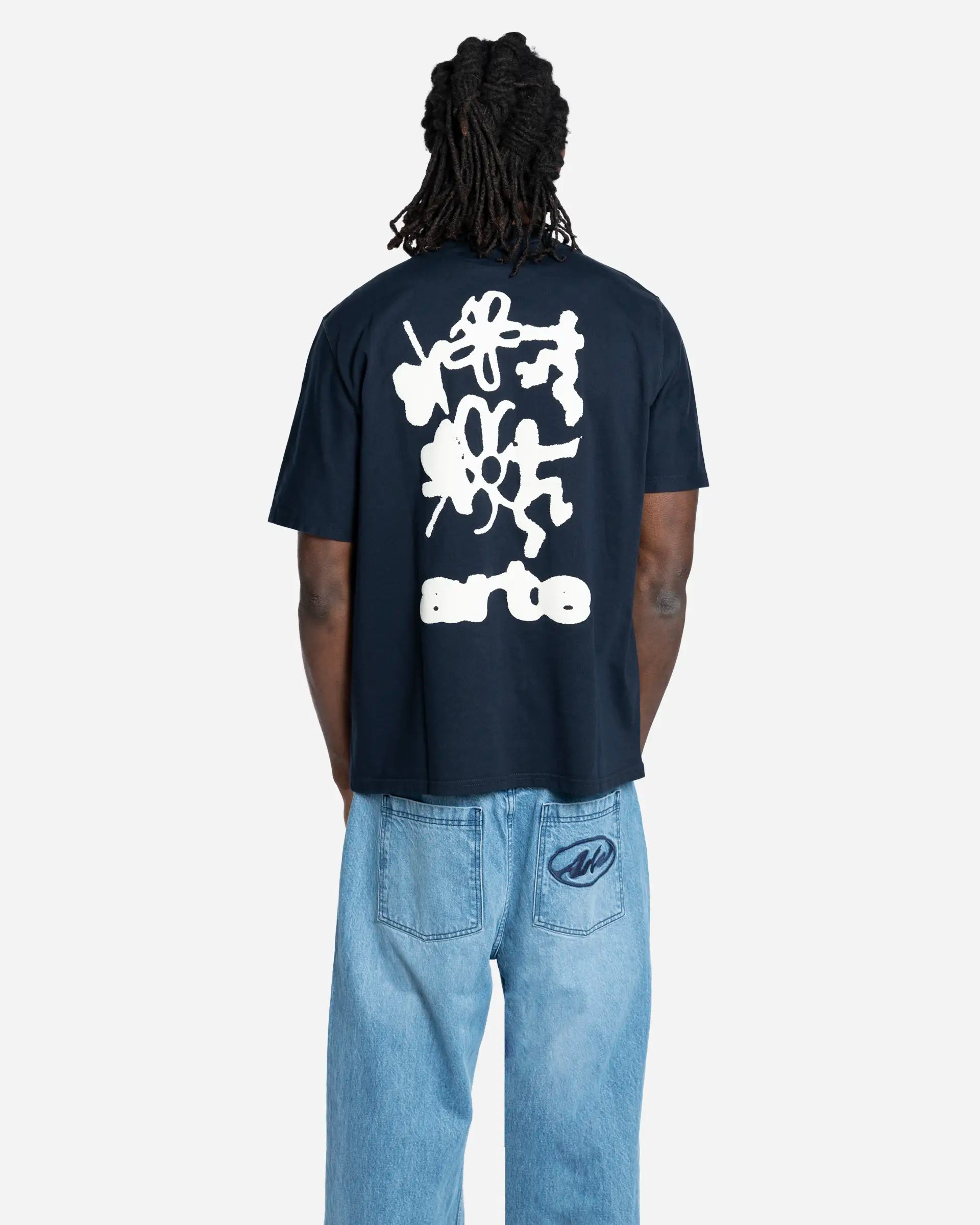 T-Shirt Blurry Back Print