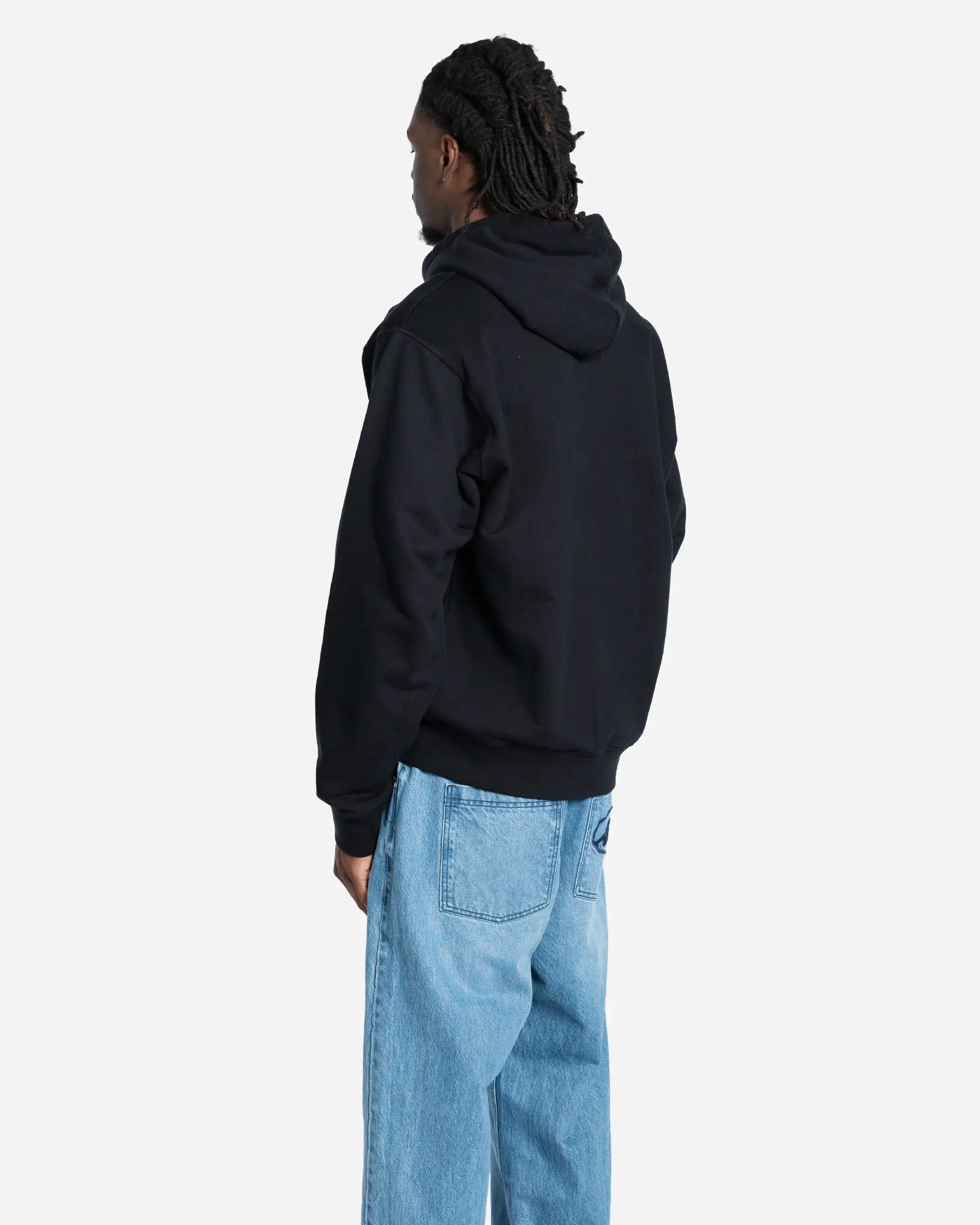 Sweat à Capuche Zippé avec Logo Cercle