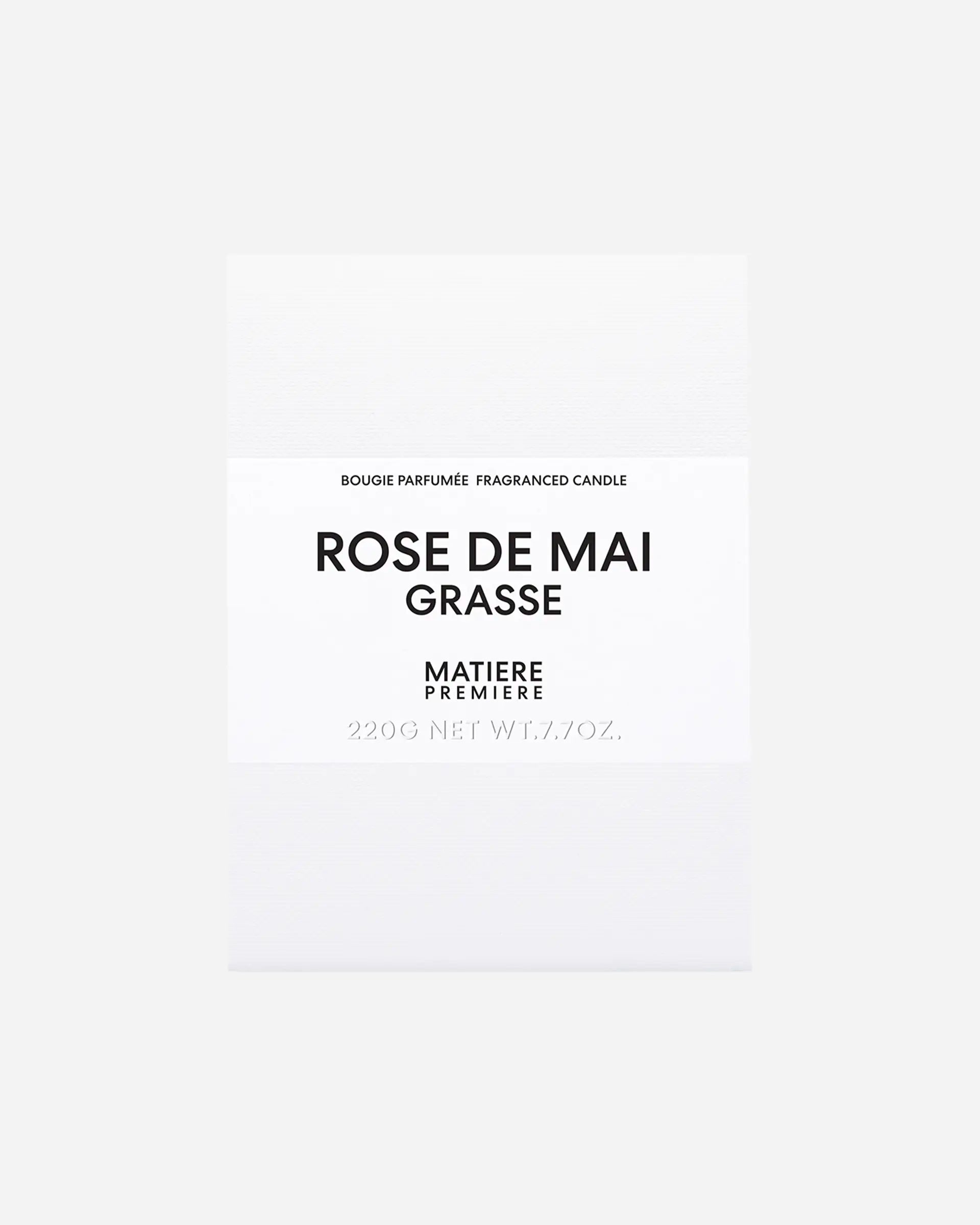 Bougie Rose de Mai Grasse