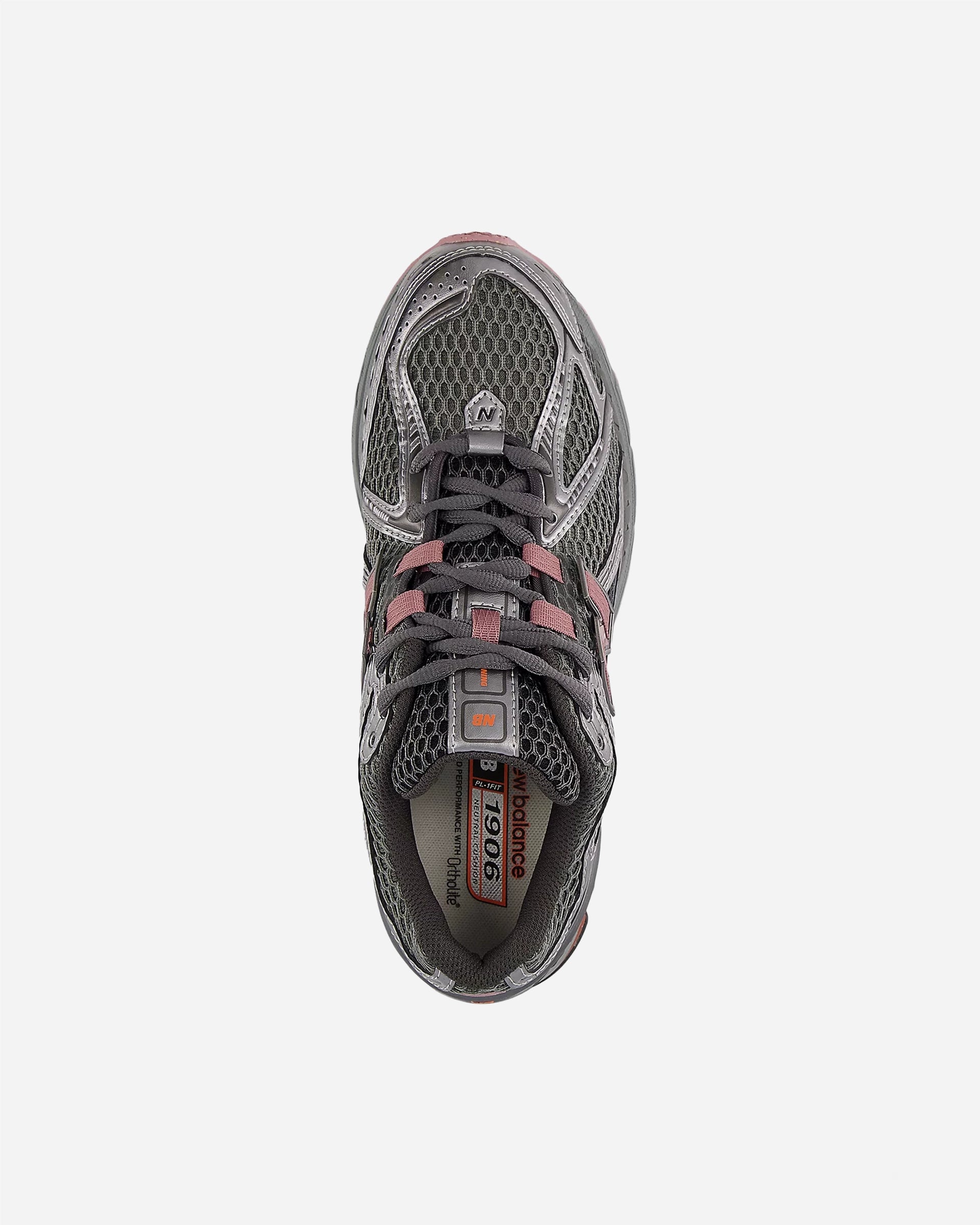 New Balance U1906R Dark Silver Metallic / Rosewood