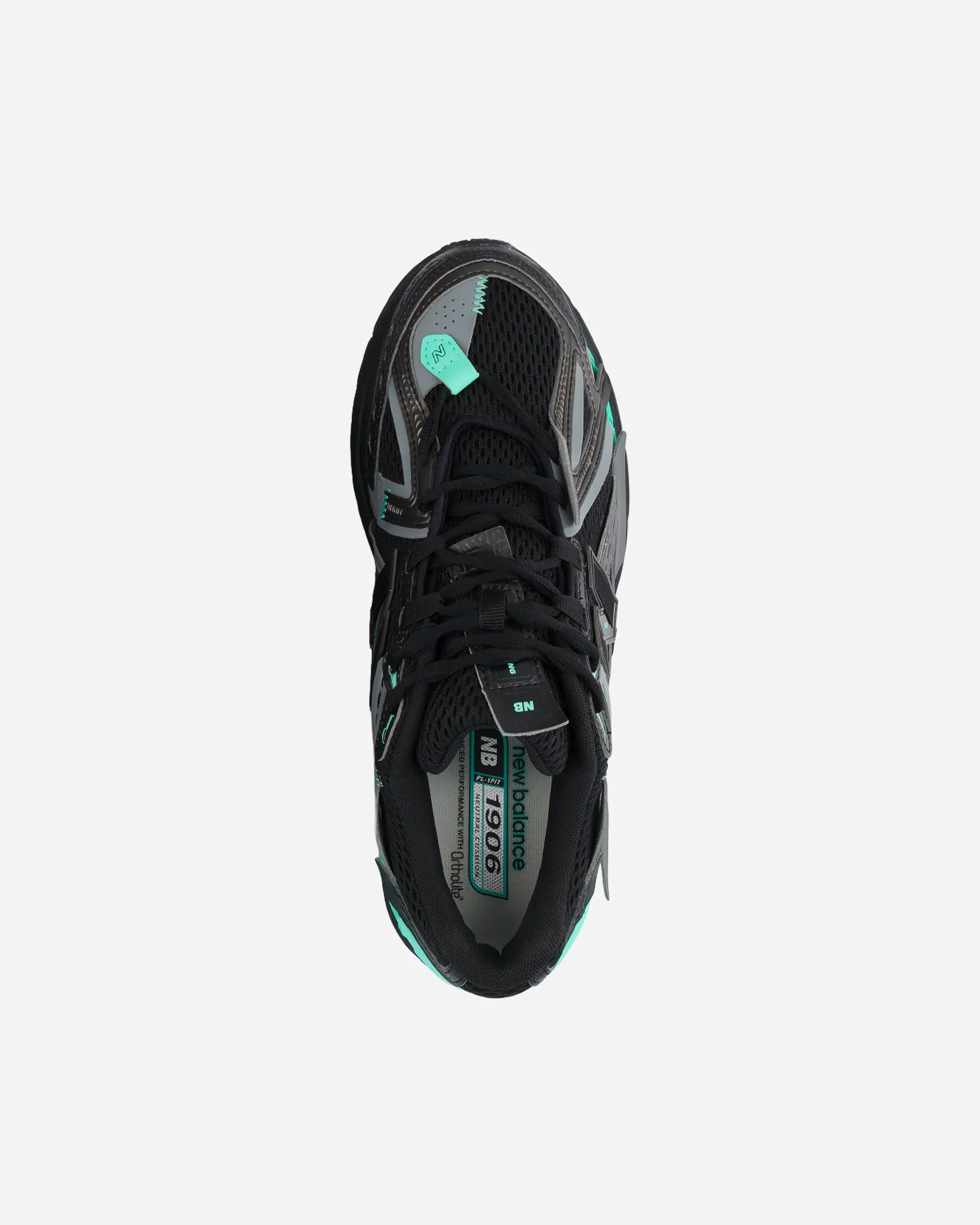 New Balance 1906A Black/Light Green