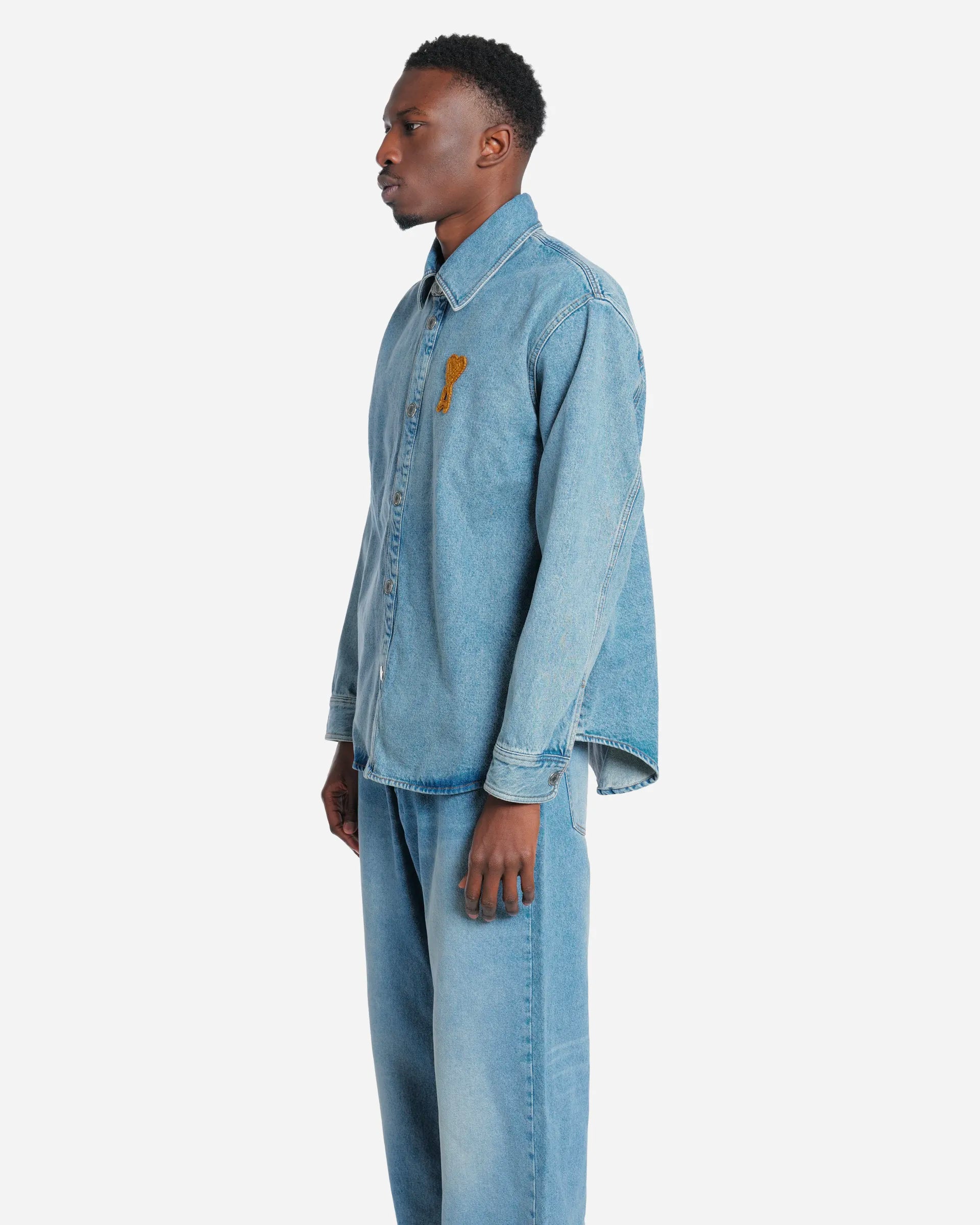 Surchemise Bleu Usé Ami de Coeur