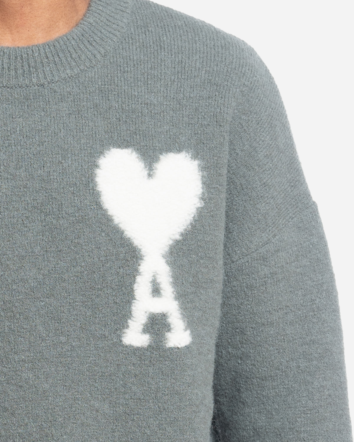 Pull Crewneck en Laine AMI de Coeur