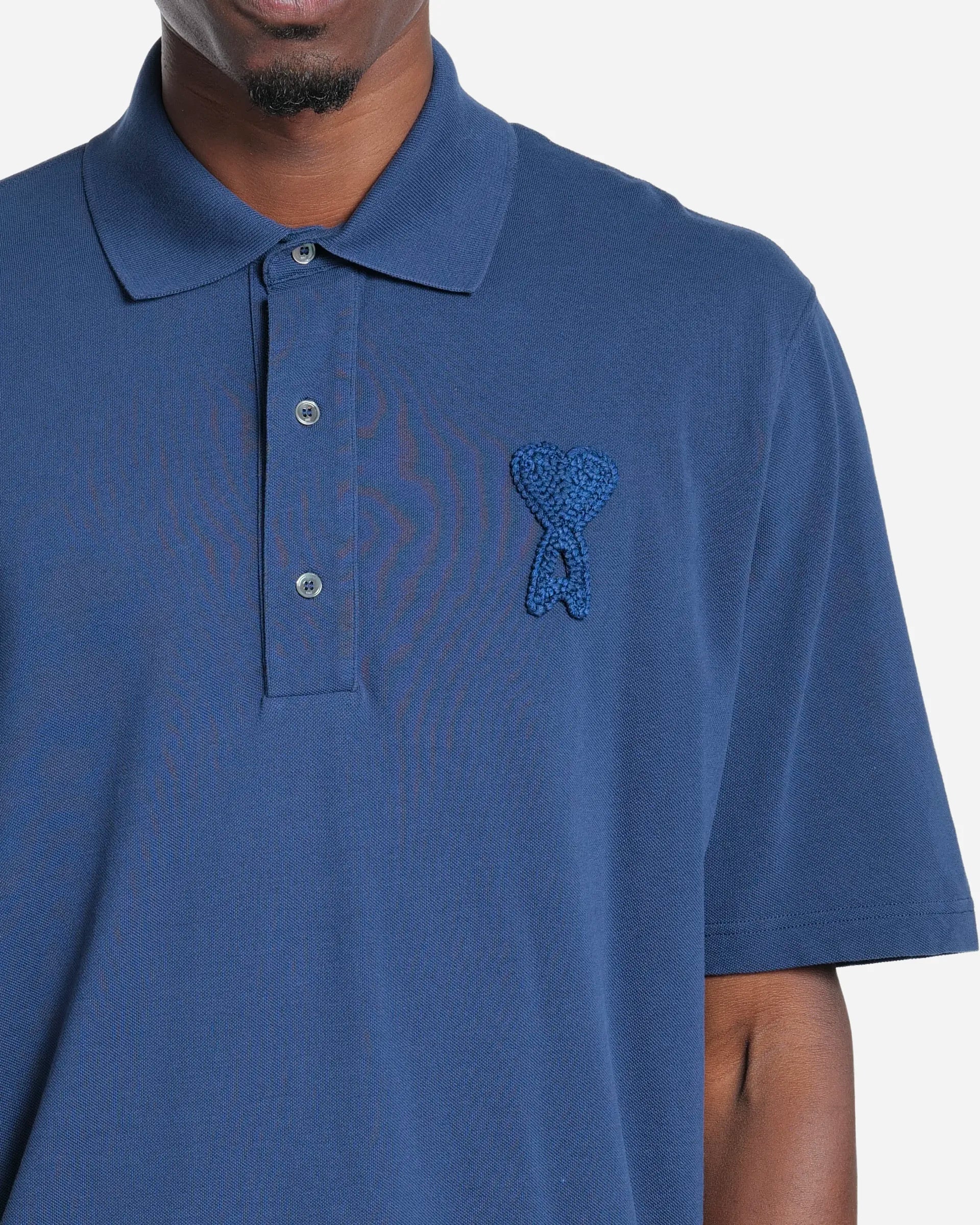 Polo Ami de Coeur à Coupe Boxy