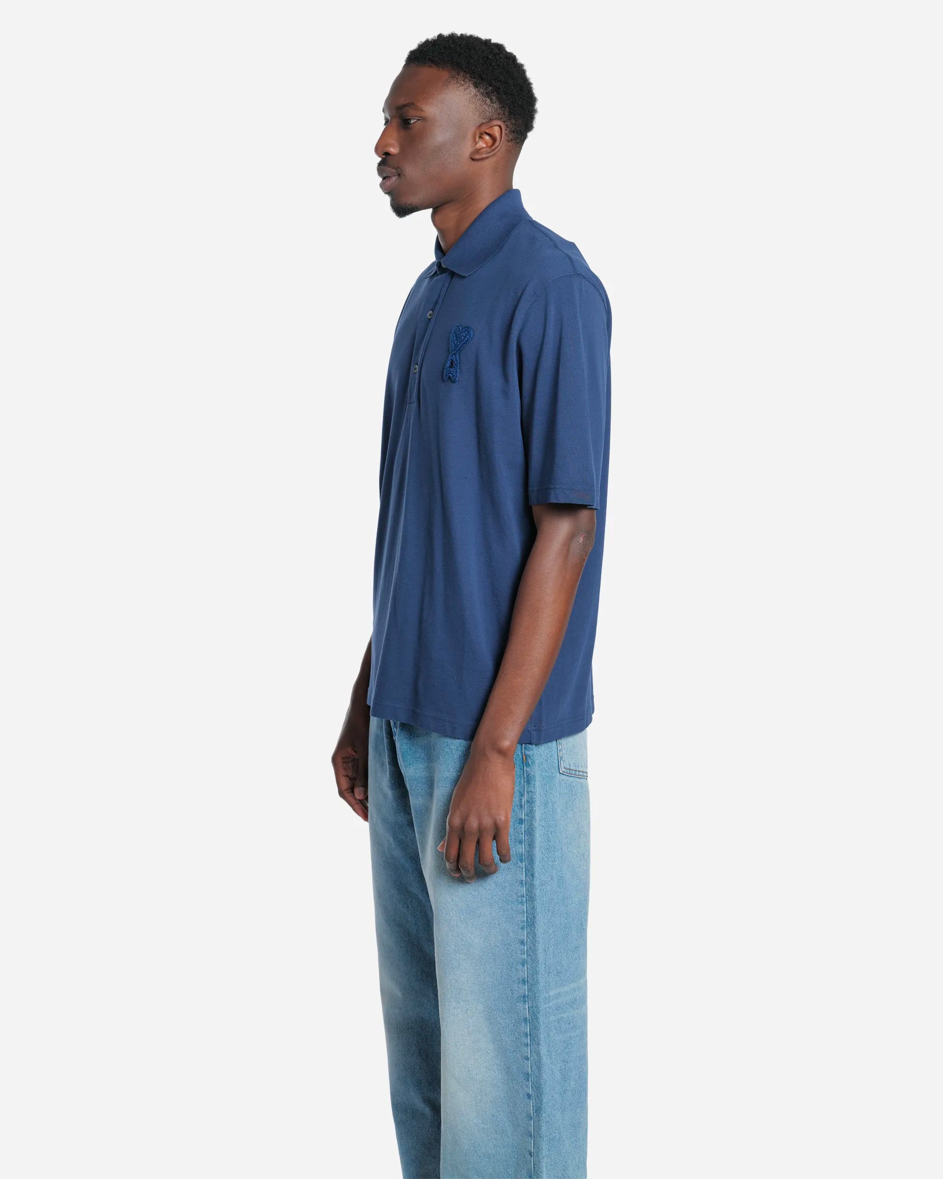 Polo Ami de Coeur à Coupe Boxy