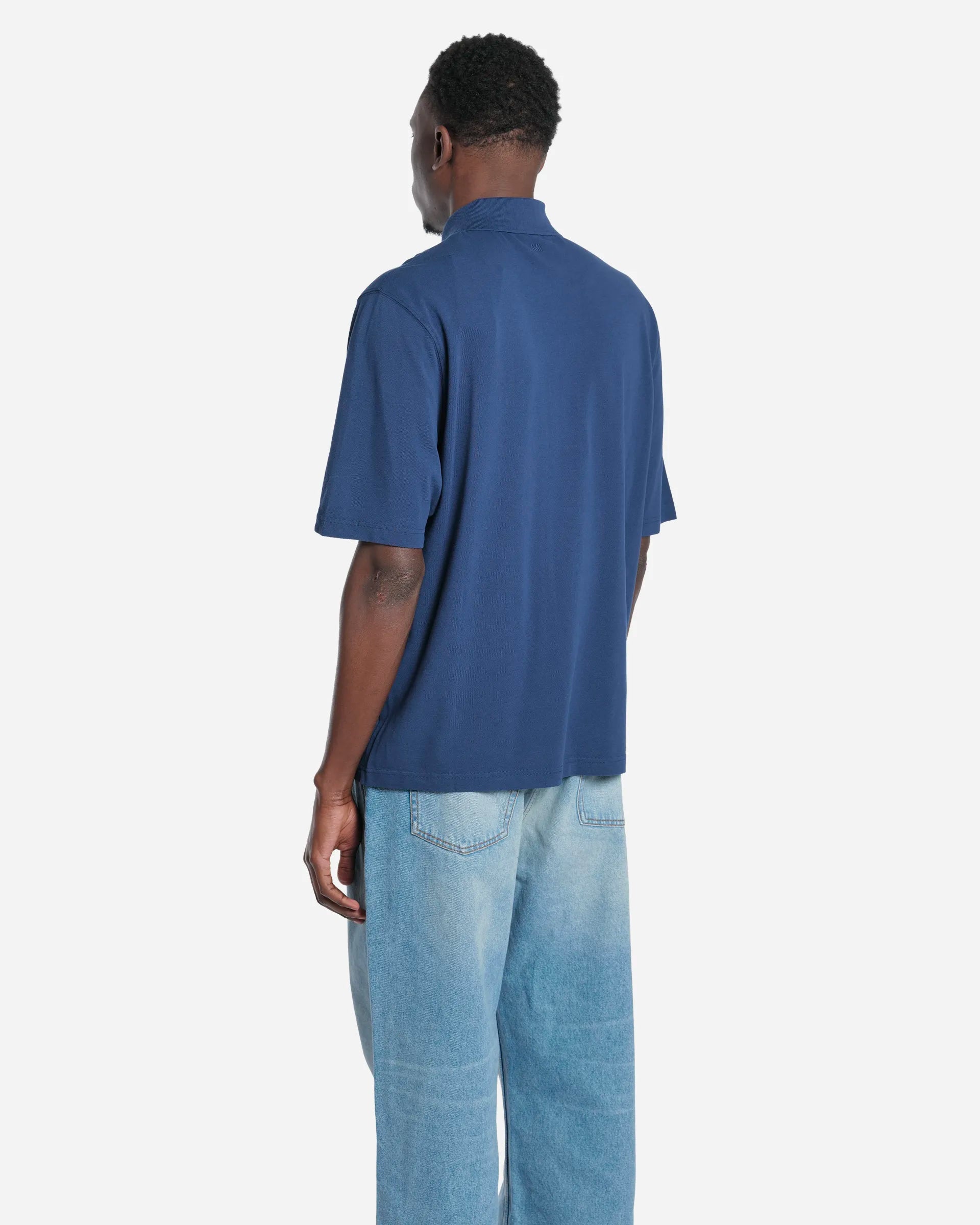 Polo Ami de Coeur à Coupe Boxy