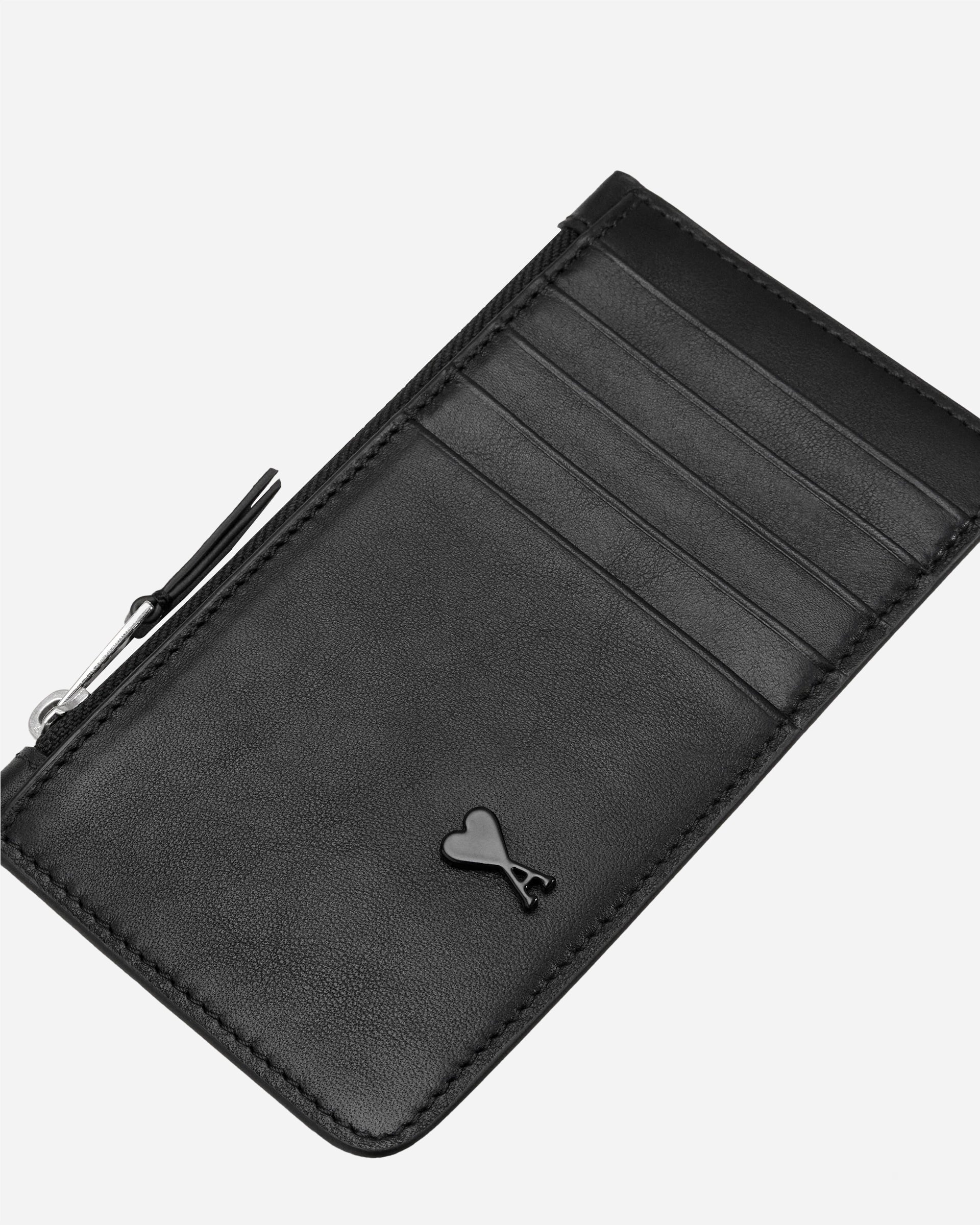 Porte-Cartes Zippé Ami de Coeur Noir