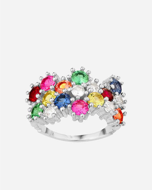 Bague Wild Flower en Argent