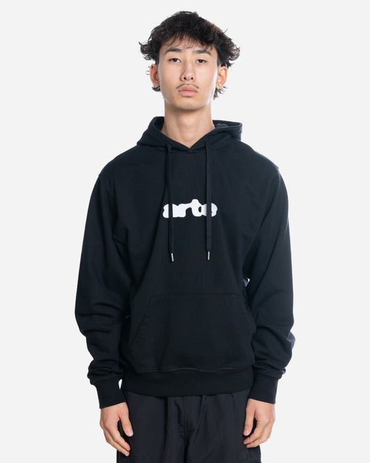 arte marque hoodie embroidery logo black