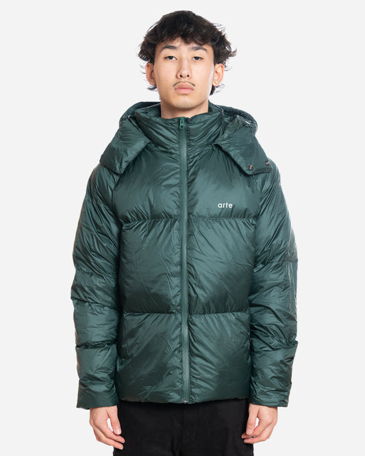 Arte Marque Manteau Doudoune Green