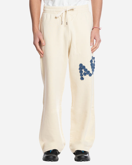 Arte Marque pantalon crochet flowers cream logo
