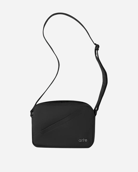 arte marque sacoche en nylon avec logo black
