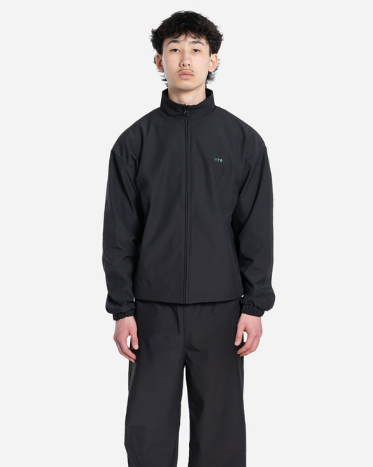 Arte Marque Veste de survêtement à logo imprimé Black