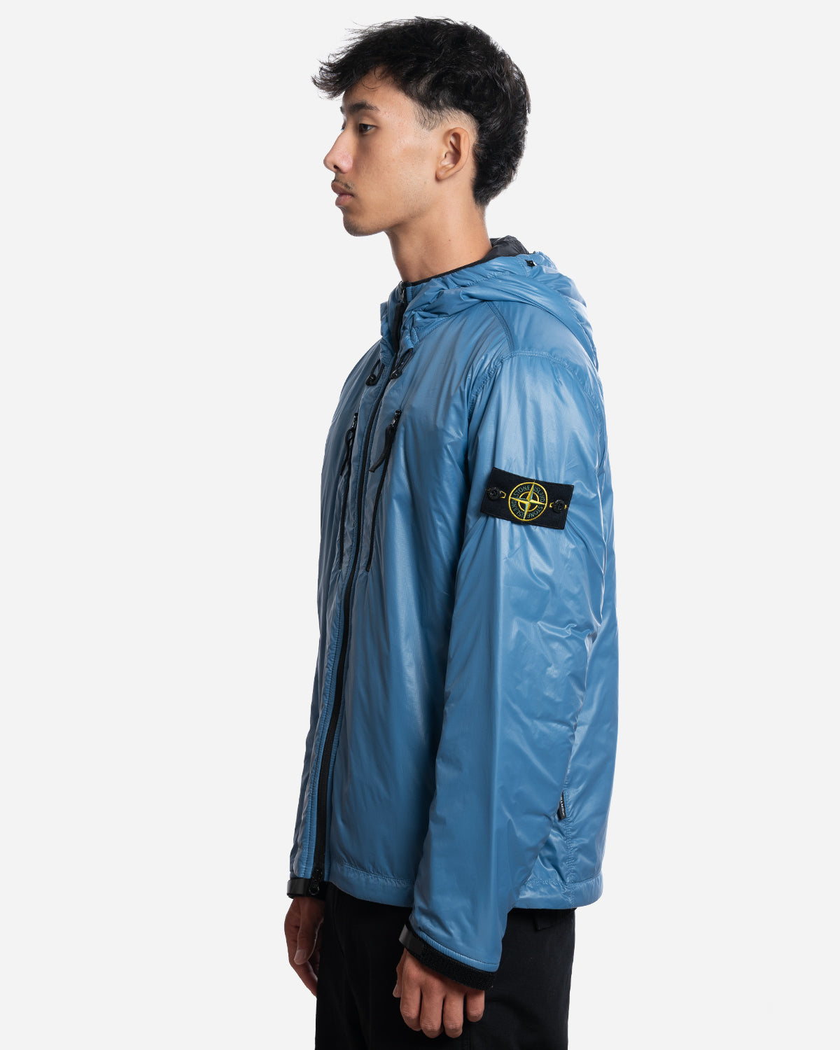 Stone Island Blouson Pertex Patch Logo Side